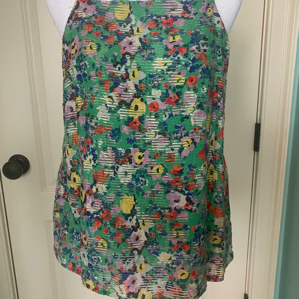 Maeve by Anthropologie green top